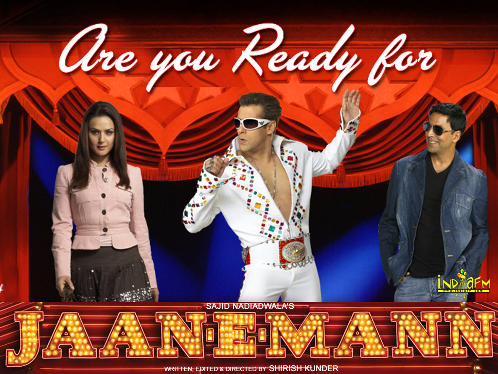 Preity Zinta,Salman Khan,Akshay Kumar