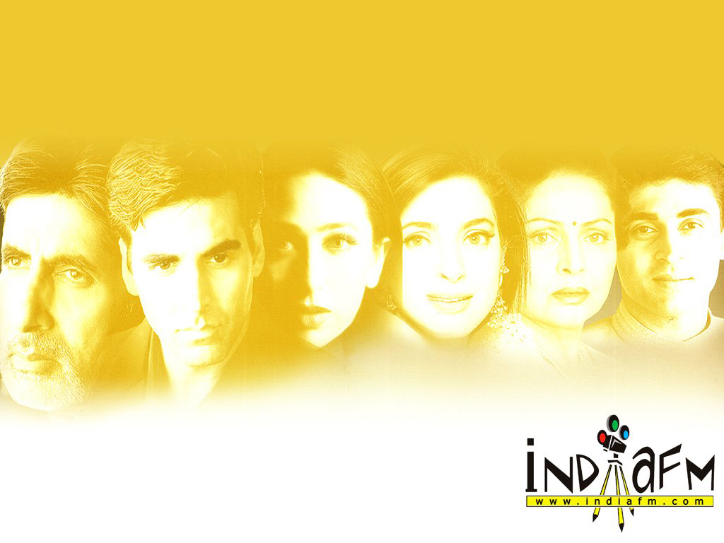 Amitabh Bachchan,Akshay Kumar,Karisma Kapoor,Juhi Chawla,Mohnish Bahl