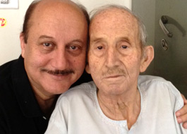 Anupam Kher ‘Celebrating’ his father’s death