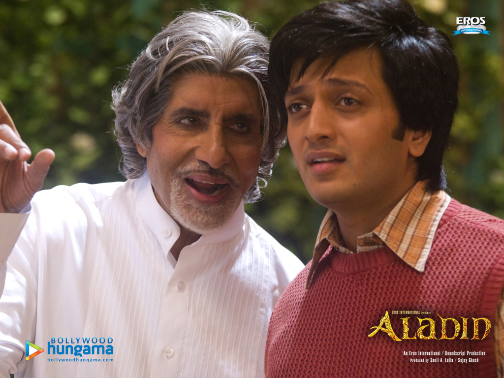 Amitabh Bachchan,Riteish Deshmukh Amitabh Bachchan,Riteish Deshmukh
