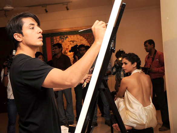 ali zafar paints aditi rao for london paris new york promotions 4