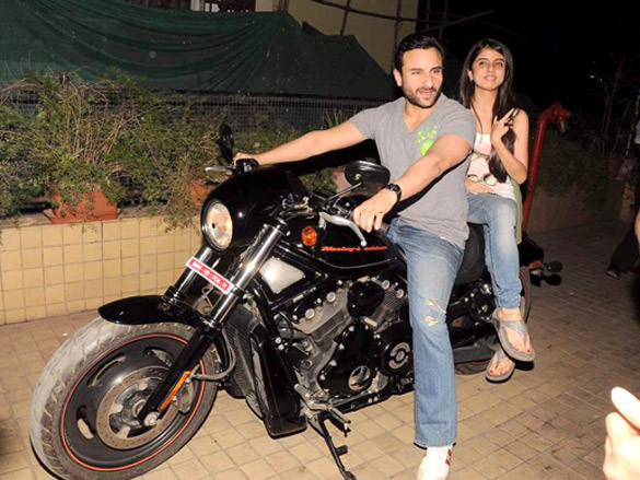 saif takes a bike ride to promote agent vinod 6