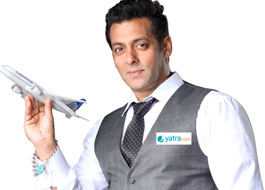 Salman signed as brand ambassador of Yatra.com