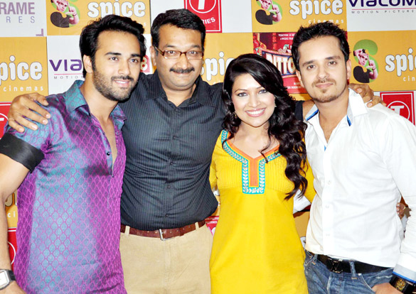 press conference of bittoo boss at spice world mall in noida 3
