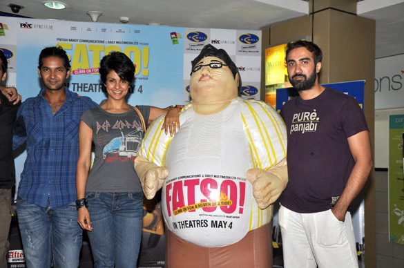 promotion of fatso at r mall mulund 3