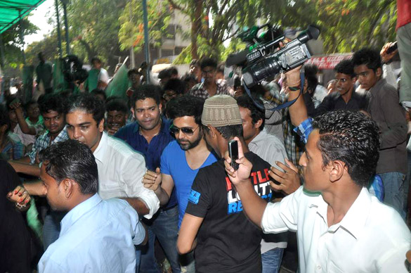 promotions of jannat 2 at gaeity galaxy bandra 9