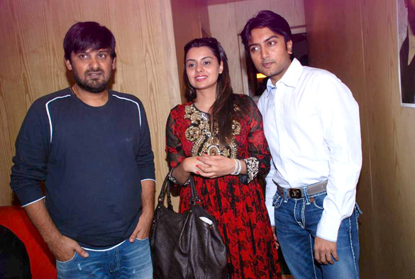 ajay devgn sajid khan at the song recording of himmatwala 8