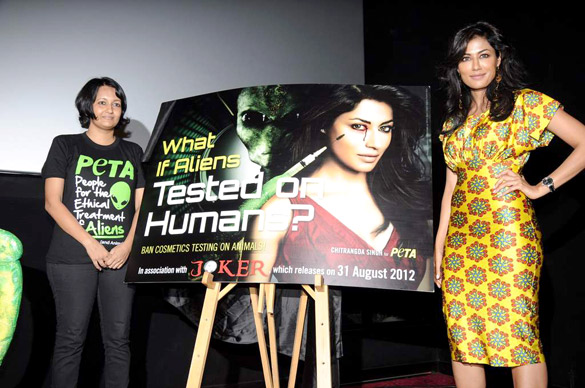 launch of peta jokers ad against testing cosmetics on animals 3