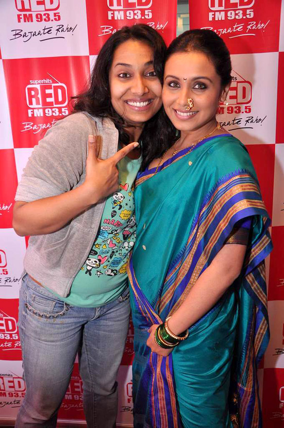 rani promotes aiyyaa on red fm 93 5 7