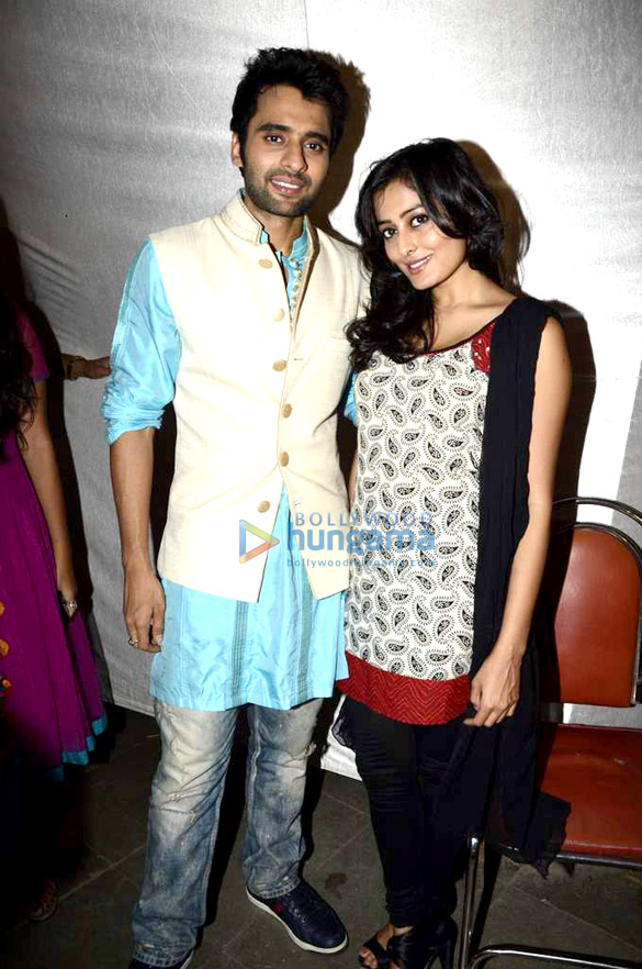 jackky nidhi snapped promoting their film ajab gazabb love 5