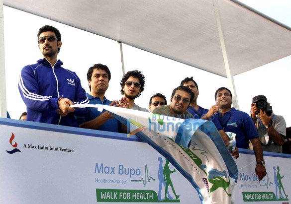 celebs support max bupas india walks for health 2