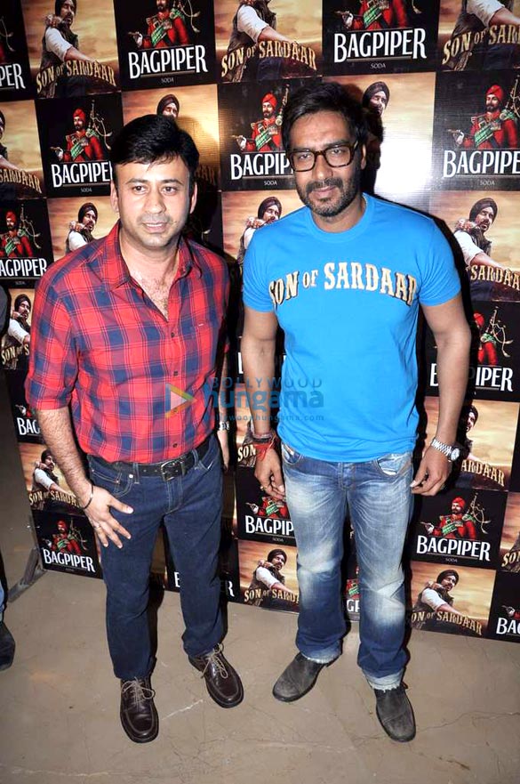 special screening of son of sardaar hosted by krishna hegde 3