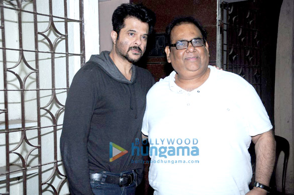 anil kapoor satish kaushik at barfi screening 2