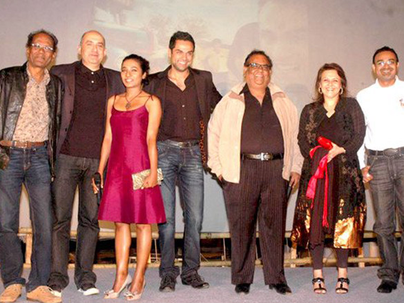 abhay deol and tannishtha at road movie media meet 2