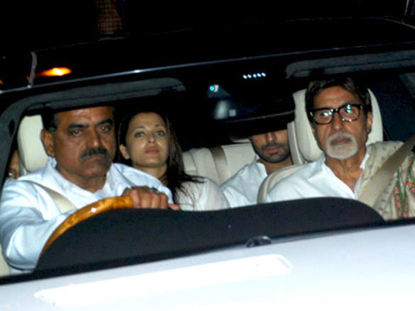 abhishek on the occasion of his birthday snapped outside his home 6