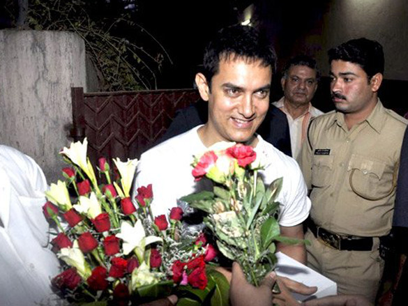 aamir khan celebrates birthday with family watching movie percy jackson 2