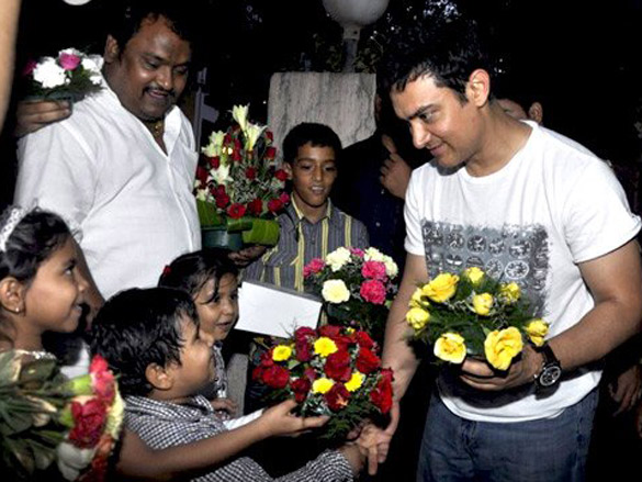 aamir khan celebrates birthday with family watching movie percy jackson 3
