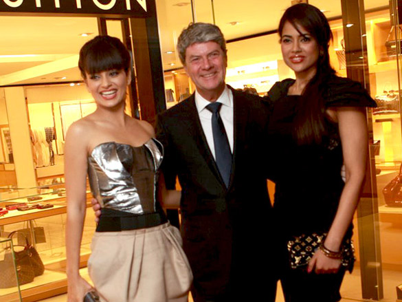 deepika preity and lara grace louis vuitton store launch 7