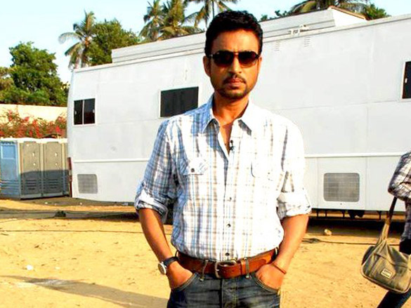 irrfan khan and rannvijay singh on the sets of mtv roadies 7
