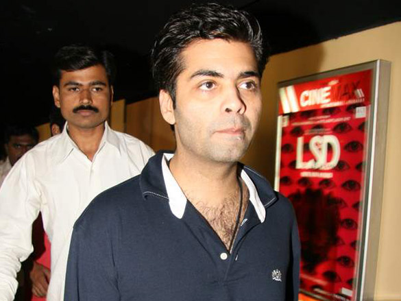 karan johar at cinemax to promote my name is khan 4