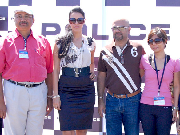 neha dhupia unveils police timepieces new collection of watches 2