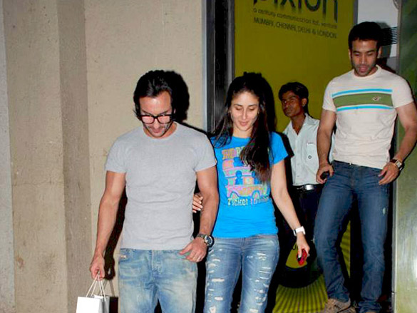 saif and kareena attend special screening of love sex aur dhokha 4