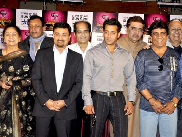 salman khan and mithun bond at cintaa superstars ka jalwa launch 2