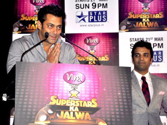 salman khan and mithun bond at cintaa superstars ka jalwa launch 4