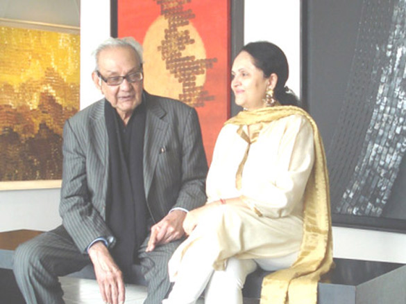 salman pandit jasraj and s h raza at power of love art exhibition 4
