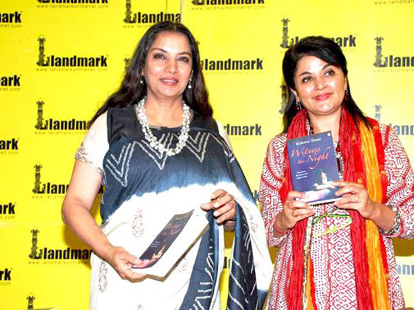 shabana azmi launches kishwar desais book witness the night 4
