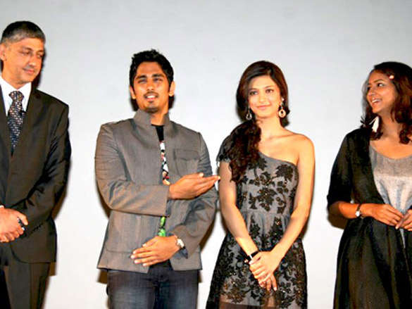 siddharth and shruti haasan at walt disney studio announcement 4