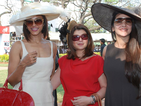 tara sharma and manasi scott at poonawala millionaire race 6