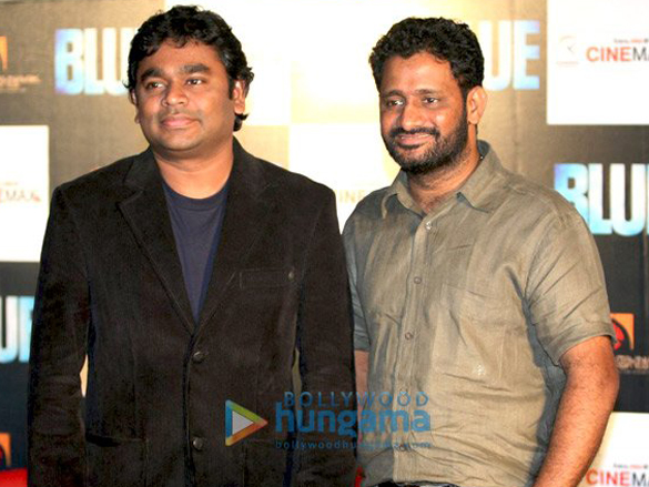 a r rahman and resul pookutty unveil the first look of blue 8