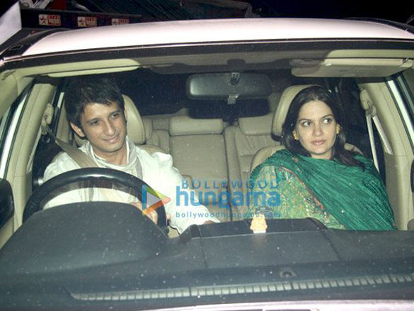 aamir khan celebrates diwali with a card party 5
