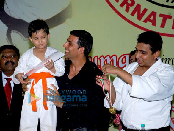akshay kumar at the finale of the karate championship 3