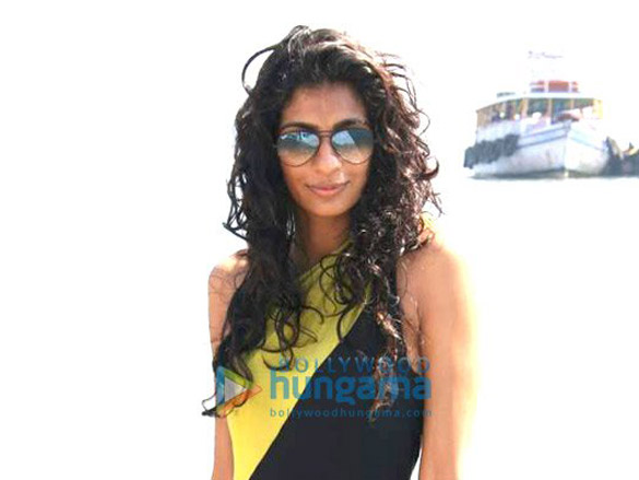 anushka at indian navy week open swimming championships 2