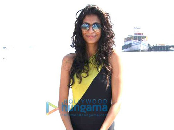 anushka at indian navy week open swimming championships 6