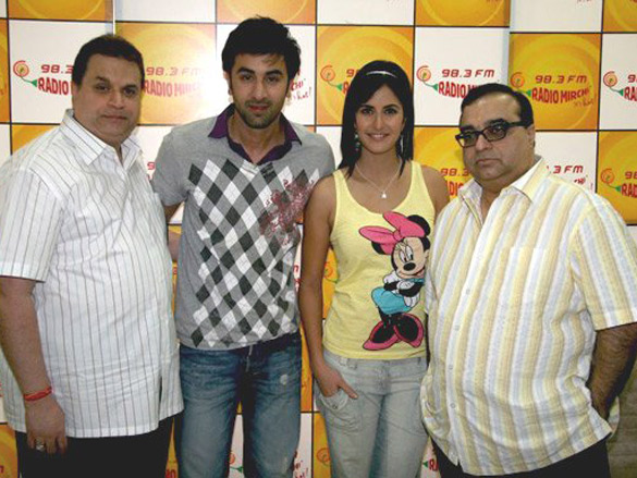 film promotion of ajab prem ki ghazab kahani on radio mirchi 2