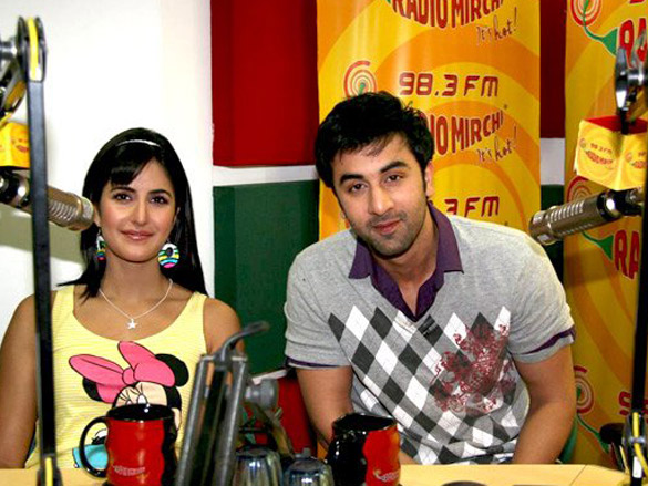 film promotion of ajab prem ki ghazab kahani on radio mirchi 3