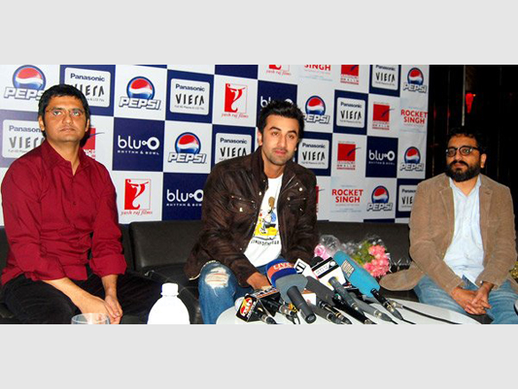 press conference of rocket singh salesman of the year in gurgaon 2