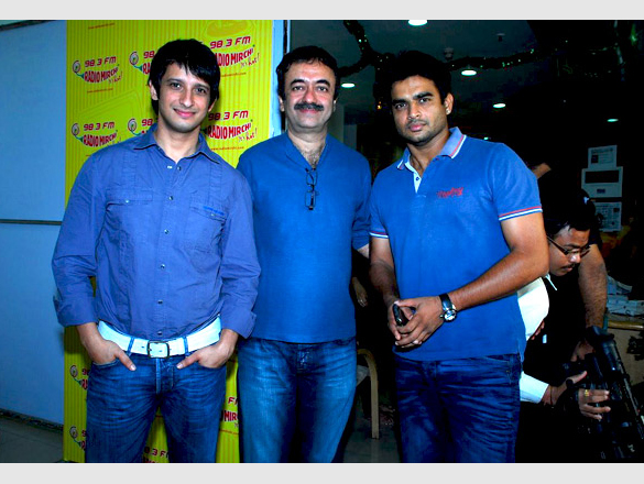 promotion of 3 idiots on radio mirchi 2