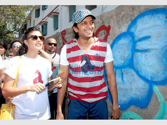 riteshjacqueline and sujoy ghosh paint aladin wall 5