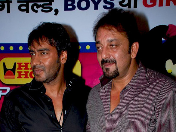 sanjay dutt and ajay devgan promote all the best 6