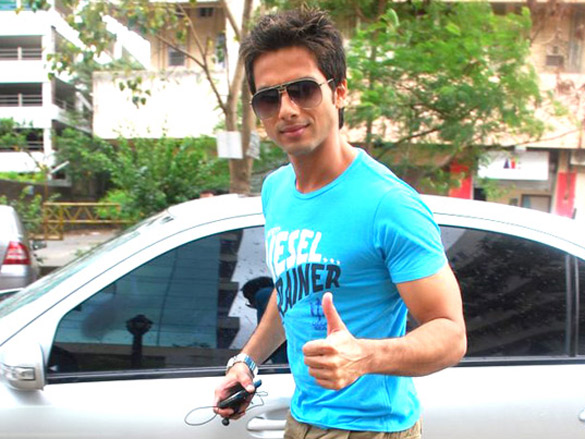 shahid kapoor at the kaminey promotion 5