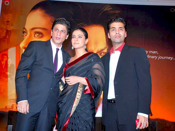 shahrukhkajol and karan unveil the first look of my name is khan 5