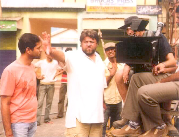 on the sets of lamhaa 12
