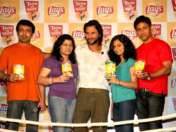 saif ali khan launches lays consumer co created flavours 8