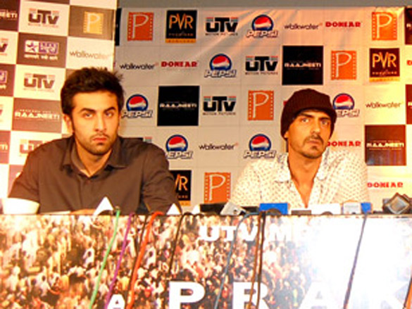 press conference of raajneeti in new delhi 2