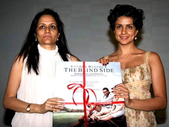 gul panag at the launch of the blind side dvd 2
