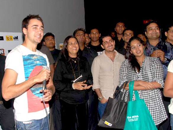 imran khan promotes i hate luv storys at fun cinemas 3